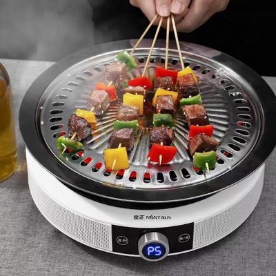 피에조 전기 세라믹 발화 전기 휴대용 인덕션 쿠커 터치 제어