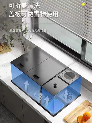 현대 디자인 환경 콘크리트 바니티 호텔 욕실 싱크대 손 씻기