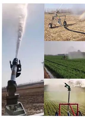 11kw 농장 토지 관개 장비 스프링클러 스프레이 Hose Reel 관개 기계