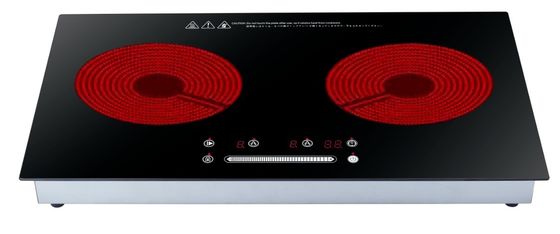 2 번너 플레이트 가스 오븐 및 전기 이중 오븐 주방 요리를 위한 인덕션 코커