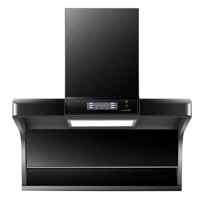 벽에 장착 된 주방 섬 범위 후드 최상 흡수 및 2 * 1.5W LED 램프