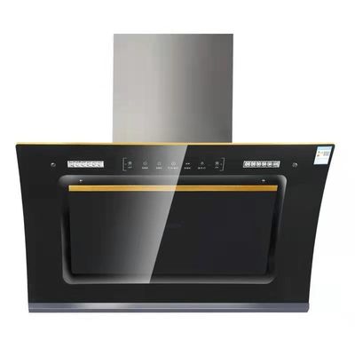 벽에 장착 된 주방 섬 범위 후드 최상 흡수 및 2 * 1.5W LED 램프
