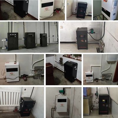 현대 화염 장식용 전기 화장 4kw 벽에 장착 된 원격 제어로 장전