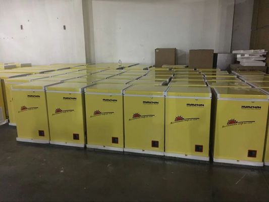 에너지 절약 태양 전력 냉장고 냉장고 450*410*655 인치 크기