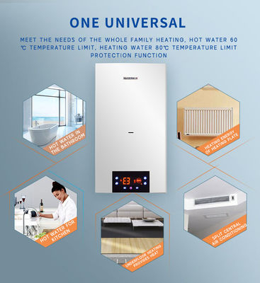 20kW 24kW 28kW 30kW 32kW 벽에 장착 된 가스 보일러 과열 보호 욕실