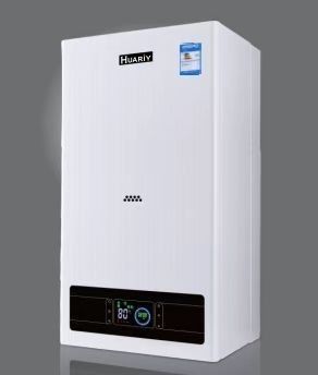 벽에 장착 된 28KW 가스 워터 히터 140-160 평방 미터 듀얼 밸런스드 플루