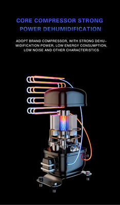 탈습 용량 30L 수직 가구 휴대용 에어컨 탈습기