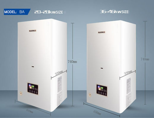 에너지 절감 피스 차단 보호 가스 물 난방기 300 평방 미터에 46KW