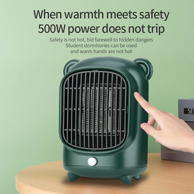 PTC 난방 와이어 데스크톱 전기 팬 히터 휴대용 사무실 220V-240V/110V-120V