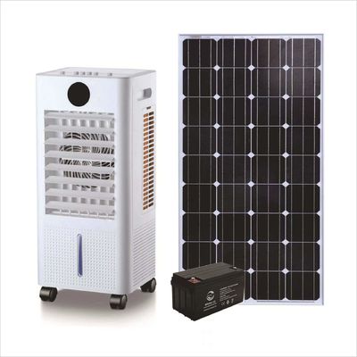 개인 Mold Dc12v 태양 에너지 증발 공기 냉각기 원격 제어 태양 물