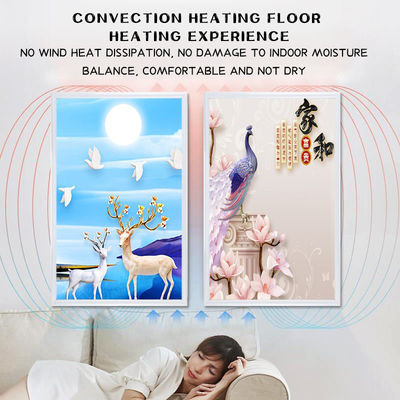 220V-240V/50Hz 벽에 장착 된 전기 이미지 IR 맞춤 페인트 난방 패널