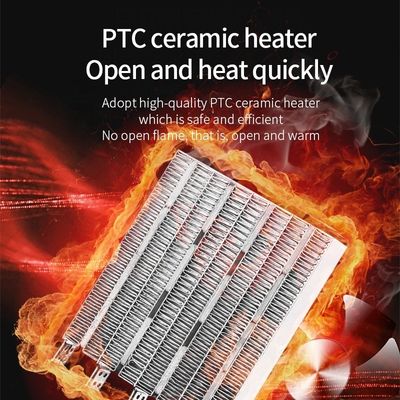 앱 제어 스윙 휴대용 전기 PTC 히터 가구 욕실용 빠른 난방