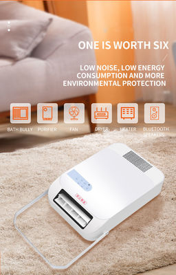 QN 1800w 자동차 안전 종료 시스템 휴대용 전기 난방기 흰색