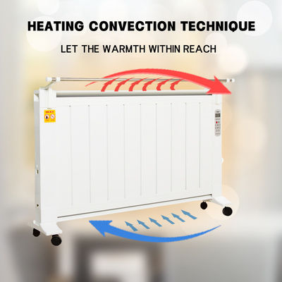 QN-2000 벽에 장착 된 탄소 섬유 적외선 환전 히터 2000W
